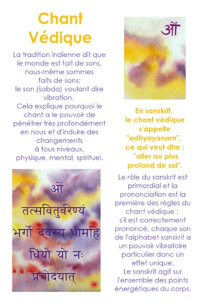 Image Flyer Chant Védique